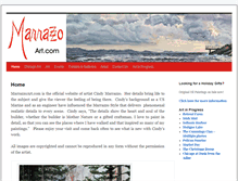Tablet Screenshot of marrazzoart.com